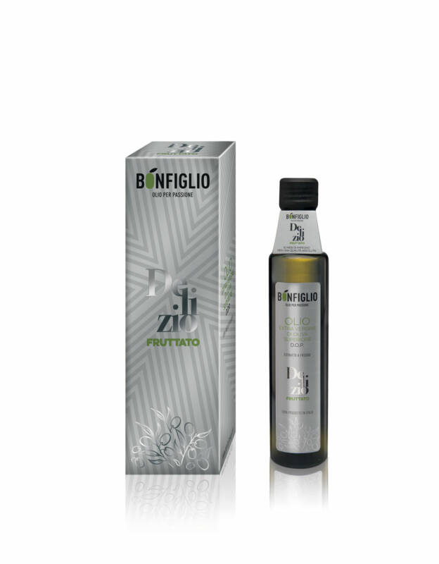 Natives D.O.P. Olivenöl extra vergine Delizio, 250 ml